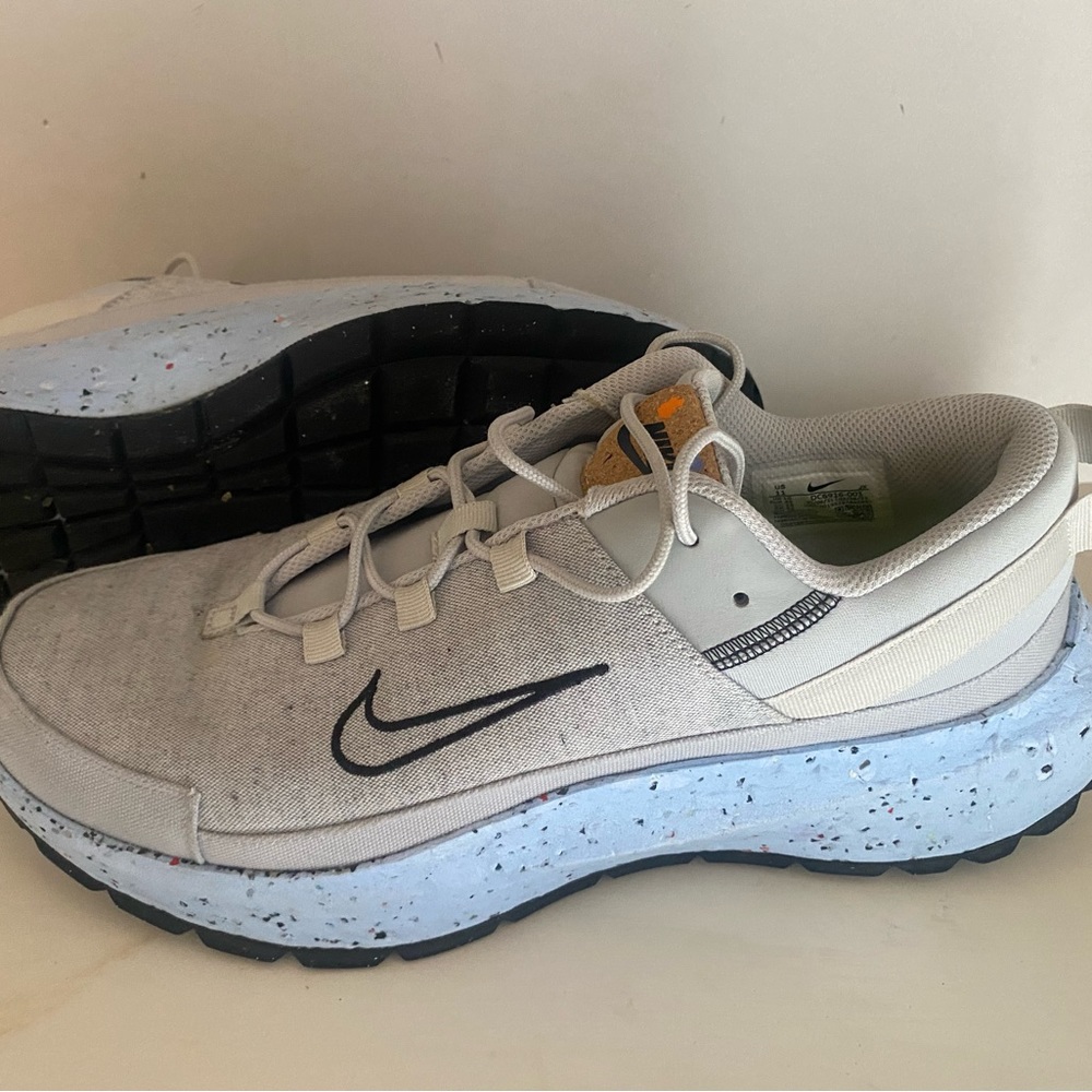 Nike Crater Remixa Grey Fog-Black-Chambray Blue, size 11, no box.